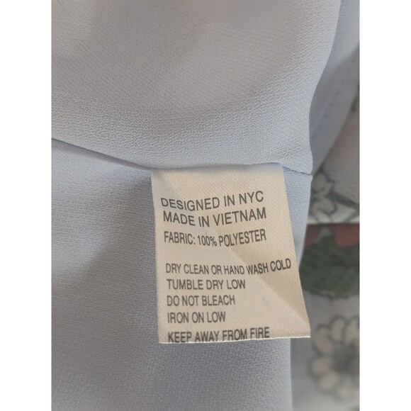 YUMI KIM Blue Juliette Fortune Teller Lined Maxi Wrap Dress Size Medium - Picture 5 of 9